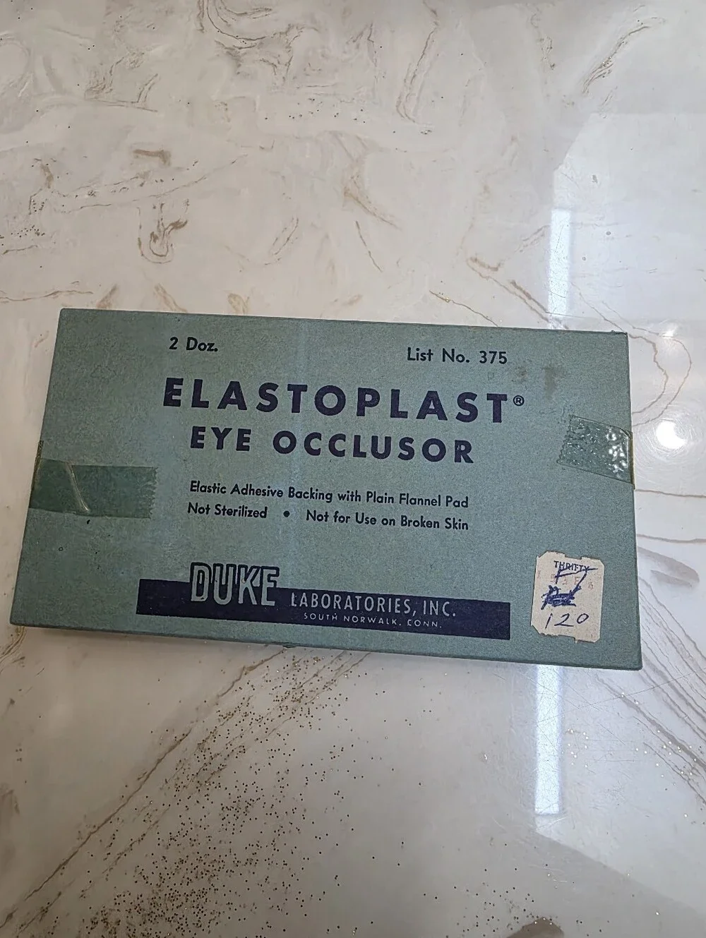 Duke Elastoplast Eye Occlusor - Green